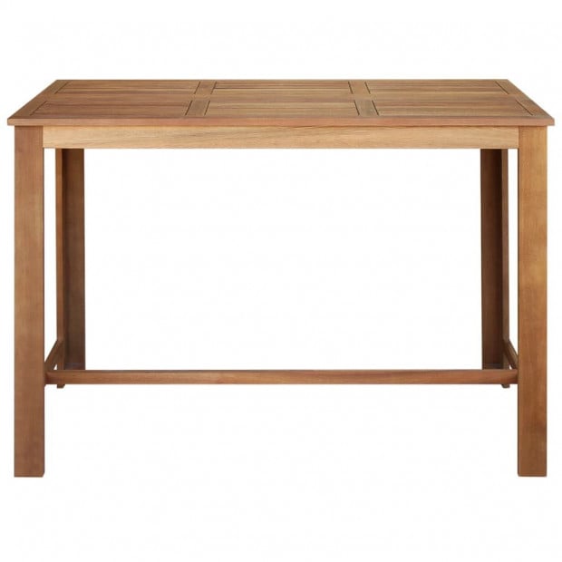 Bar Table Solid Acacia Wood 150x70x105 Cm Image 2