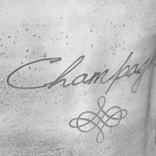Champagne Cooler Solid Aluminium 39x29x71 Cm Silver Image 2
