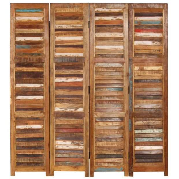 Room Divider Solid Reclaimed Wood 170 Cm Image 4