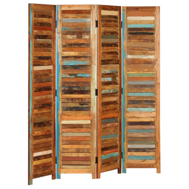Room Divider Solid Reclaimed Wood 170 Cm Image 5