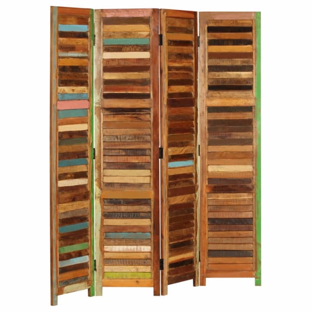 Room Divider Solid Reclaimed Wood 170 Cm Image 10