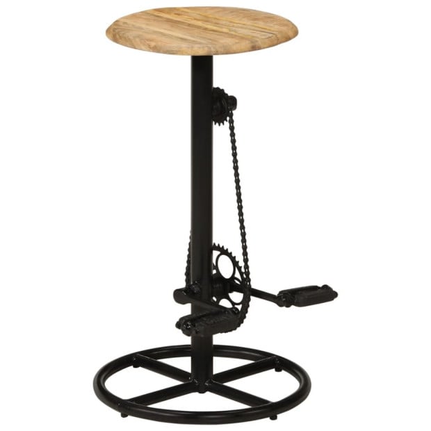Bar Chairs 2 Pcs Solid Mango Wood Image 11