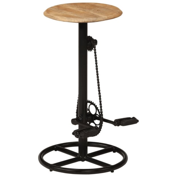 Bar Chairs 2 Pcs Solid Mango Wood Image 10