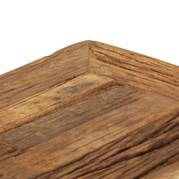 Coffee Table Solid Reclaimed Wood 70x70x30 Cm Image 4