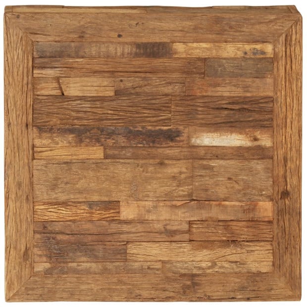 Coffee Table Solid Reclaimed Wood 70x70x30 Cm Image 6