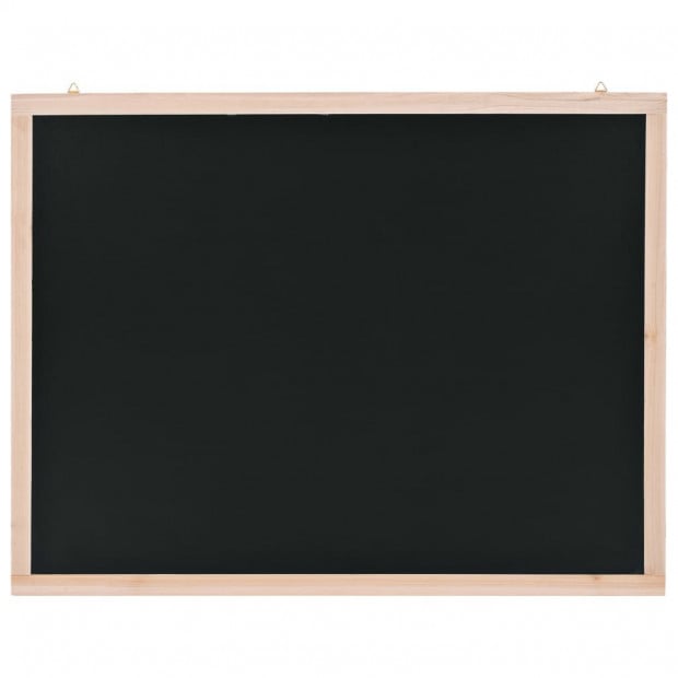 Wall-mounted Blackboard Cedar Wood 60x80 Cm Image 3
