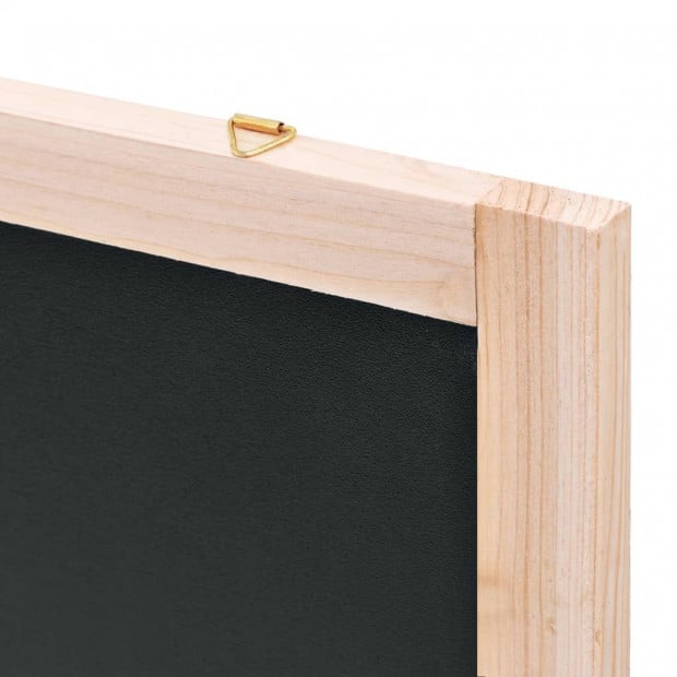 Wall-mounted Blackboard Cedar Wood 60x80 Cm Image 4