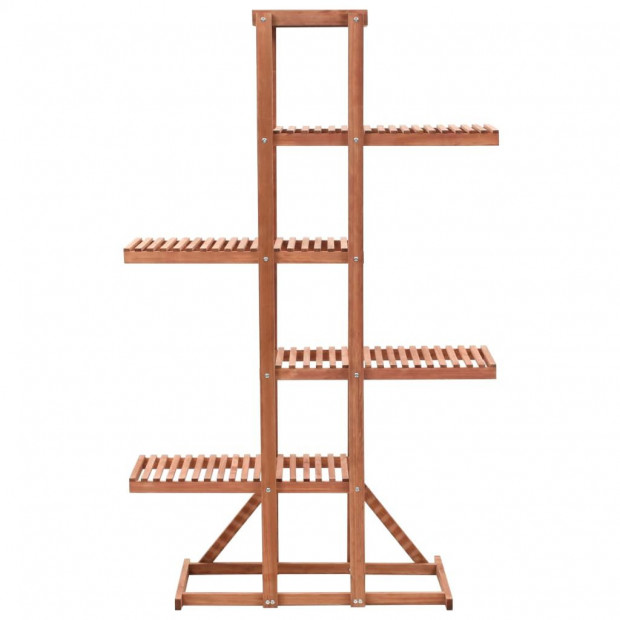 Plant Stand Cedar Wood 86x36x139 Cm Image 2