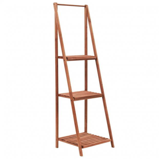 Plant Stand Cedar Wood 45x40x145 Cm