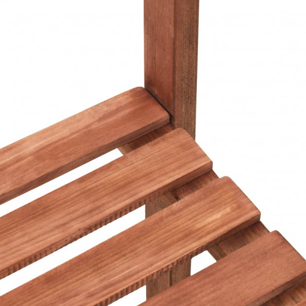 Plant Stand Cedar Wood 45x40x145 Cm Image 7