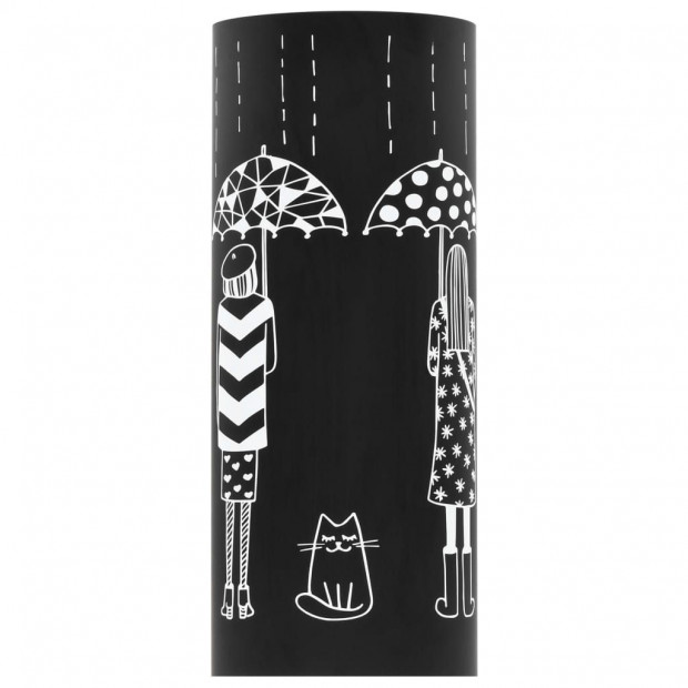 Umbrella Stand Women Steel Black Image 3
