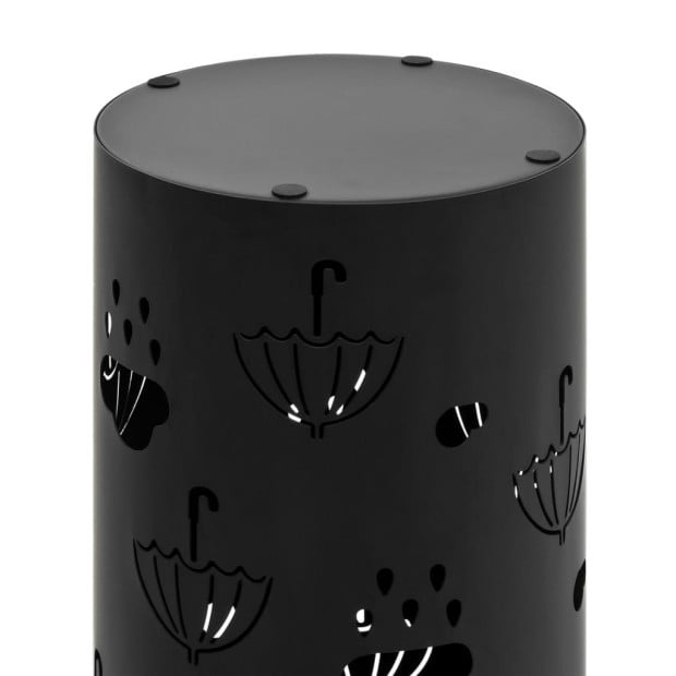 Umbrella Stand Umbrellas Steel Black Image 5