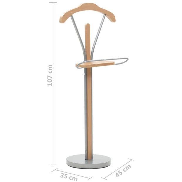 Suit Stand 45x35x107 Cm Natural Image 8