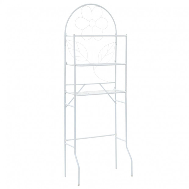 Toilet Rack White 60x33x174 Cm