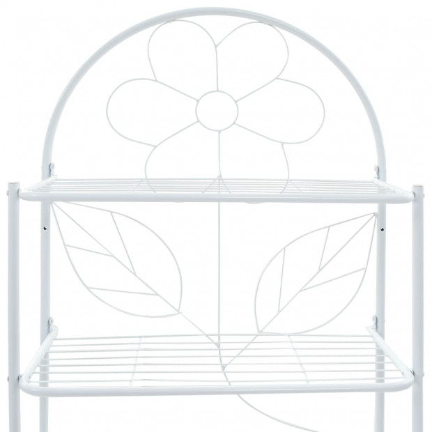 Toilet Rack White 60x33x174 Cm Image 5