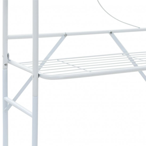 Toilet Rack White 60x33x174 Cm Image 6