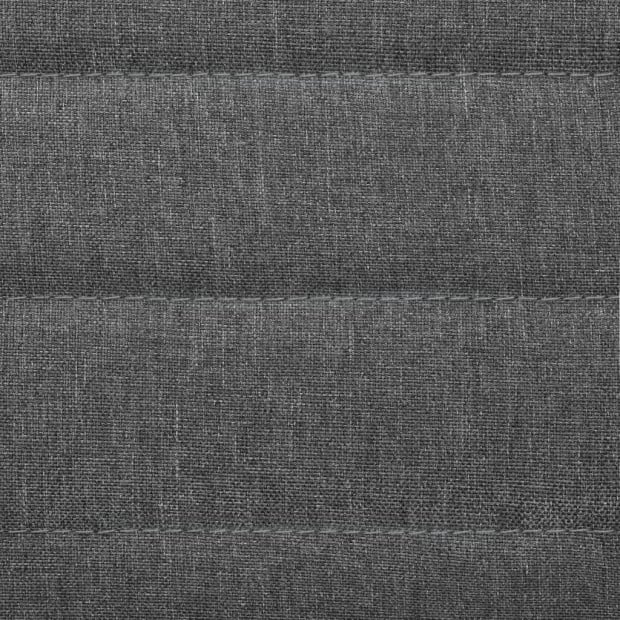 4 Pcs Dining Chairs Light Grey Fabric Image 2