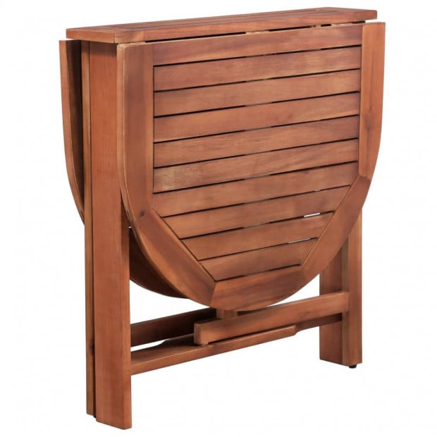 Garden Table 120x70x74 Cm Solid Acacia Wood Image 5