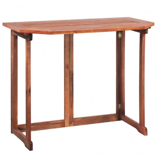 2 Piece Bistro Set Solid Acacia Wood Image 3