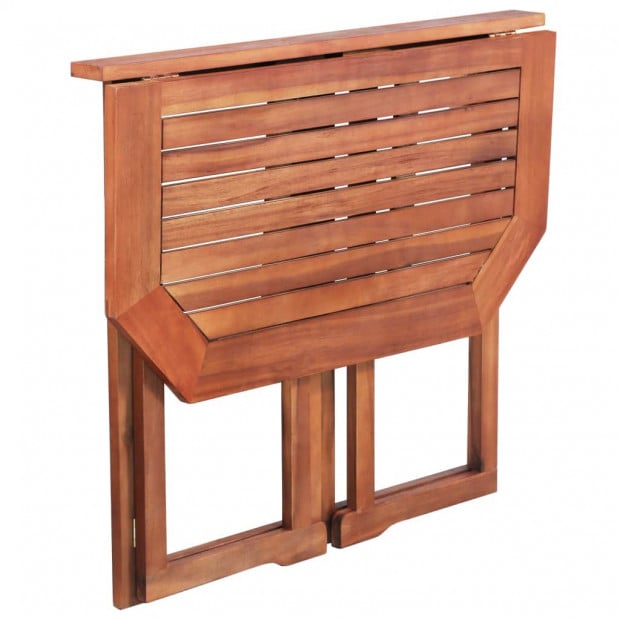 2 Piece Bistro Set Solid Acacia Wood Image 4