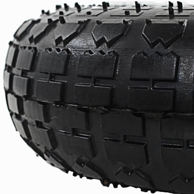 Sack Truck Wheels 2 Pcs Rubber 4.10/3.50-4 Image 5