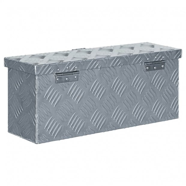 Aluminium Box for Tools 48.5x14x20 Cm Silver Image 3