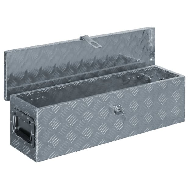 Aluminium Box 80.5 x 22 x 22 cm Silver Image 4