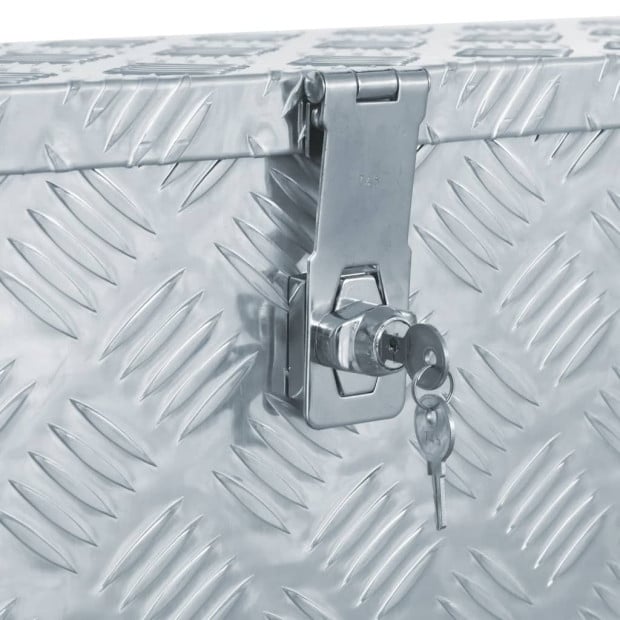 Aluminium Box 80.5 x 22 x 22 cm Silver Image 5