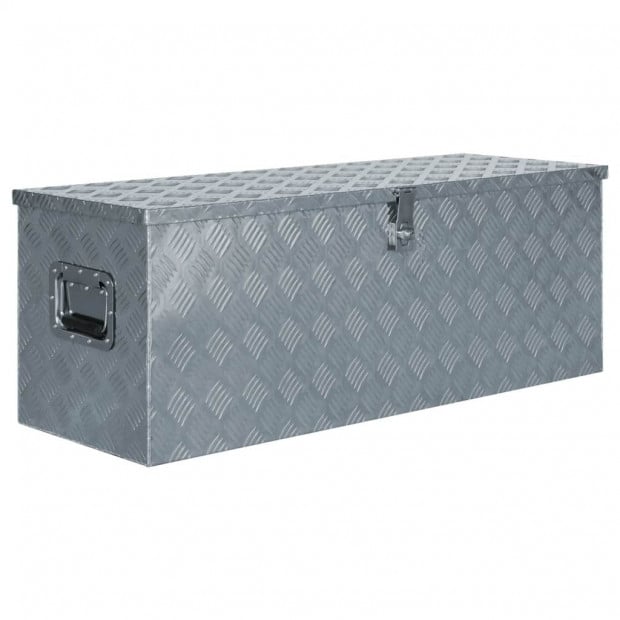 Aluminium Box For Tools 110.5x38.5x40 Cm Silver