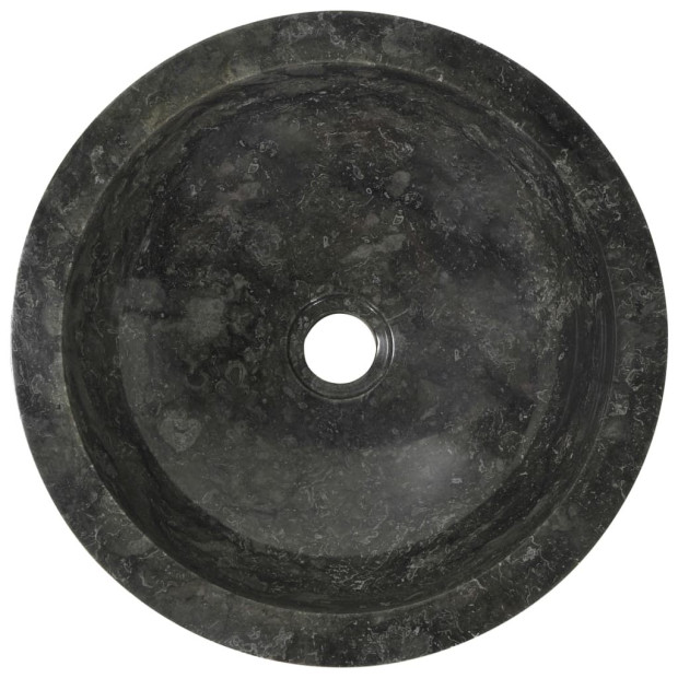 Sink 40x12 Cm Marble Black Image 4