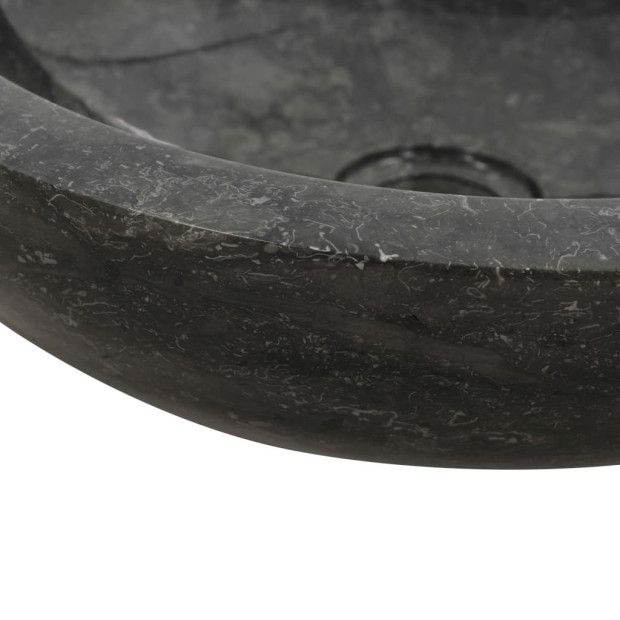 Sink 40x12 Cm Marble Black Image 6