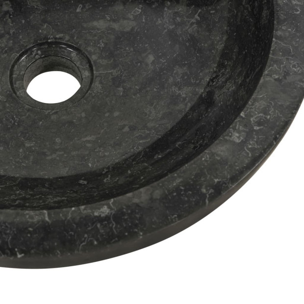 Sink 40x12 Cm Marble Black Image 7