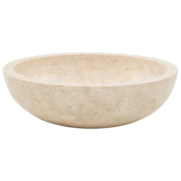 Sink 40x12 Cm Marble Cream Image 3
