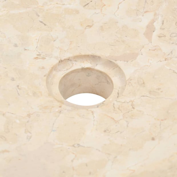 Sink 40x12 Cm Marble Cream Image 7