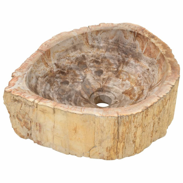 Sink 45x35x15 Cm Fossil Stone Cream Image 11
