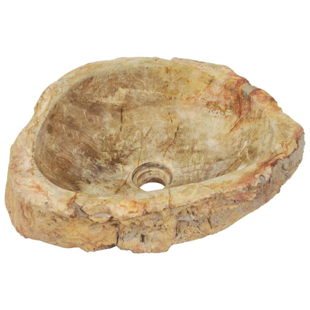 Sink 45x35x15 Cm Fossil Stone Cream Image 8