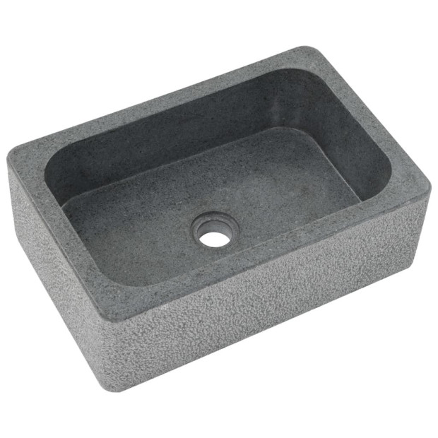 Sink 45x30x15 Cm Riverstone Black Image 2
