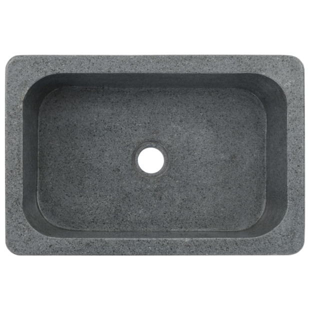 Sink 45x30x15 Cm Riverstone Black Image 5