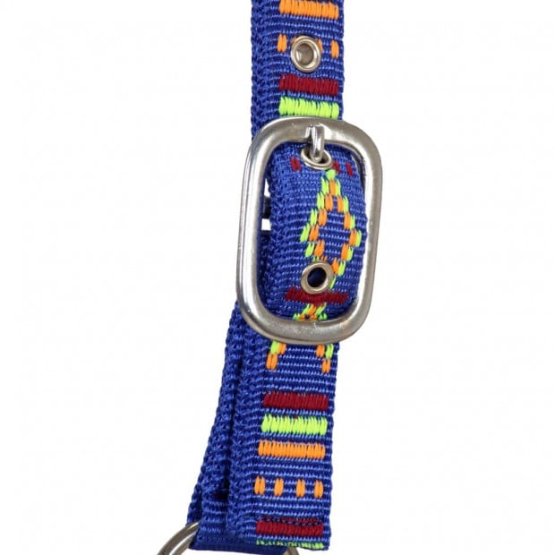 Head Collars 2 Pcs For Horse Nylon Size Cob Blue Image 4