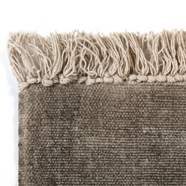 Kilim Rug Cotton 160x230 Cm Taupe Image 3