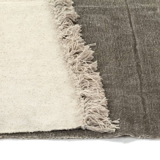Kilim Rug Cotton 160x230 Cm Taupe Image 4