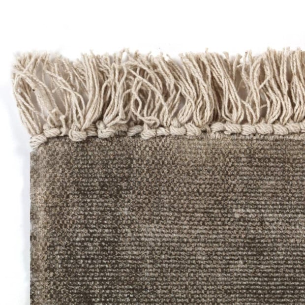 Kilim Rug Cotton 200x290 Cm Taupe Image 3