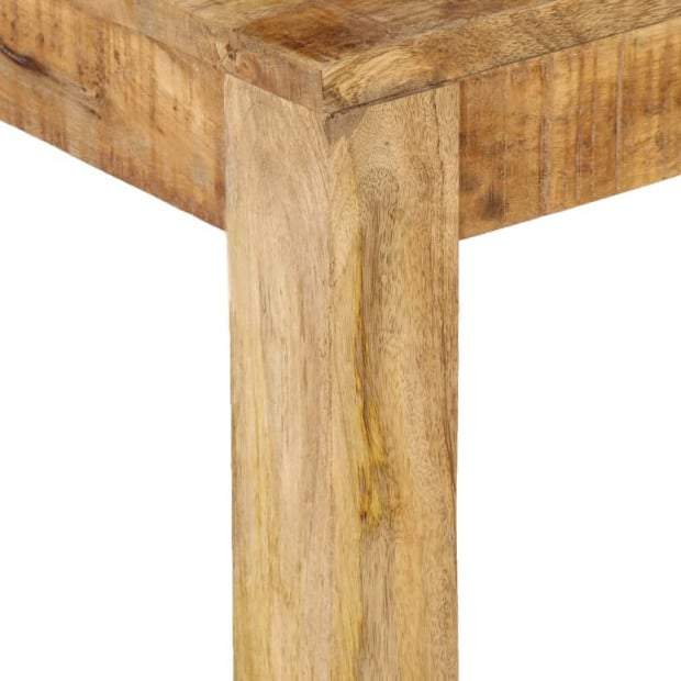 Coffee Table 80x80x40 Cm Solid Mango Wood Image 6