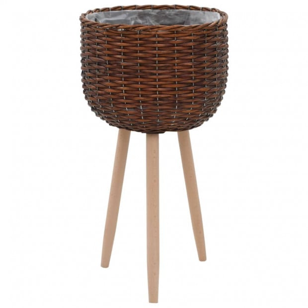 Planter Wicker With Pe Lining