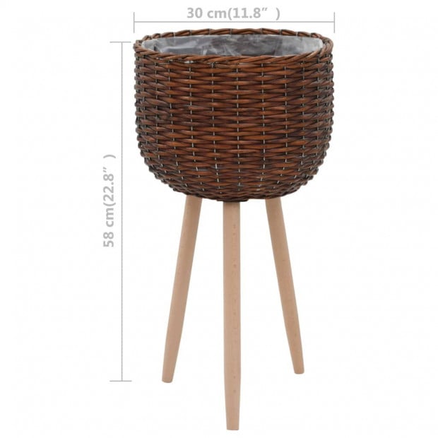 Planter Wicker With Pe Lining Image 3