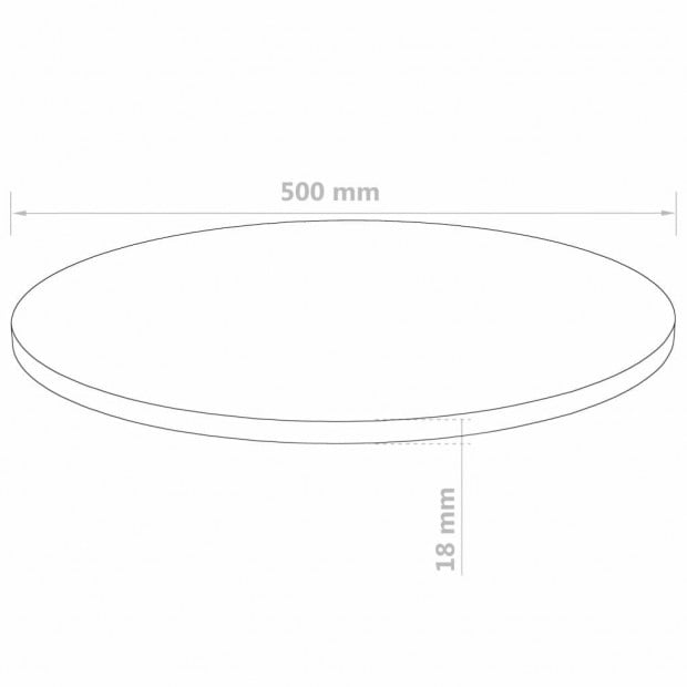 Table Top Round Mdf 500x18 Mm Image 6