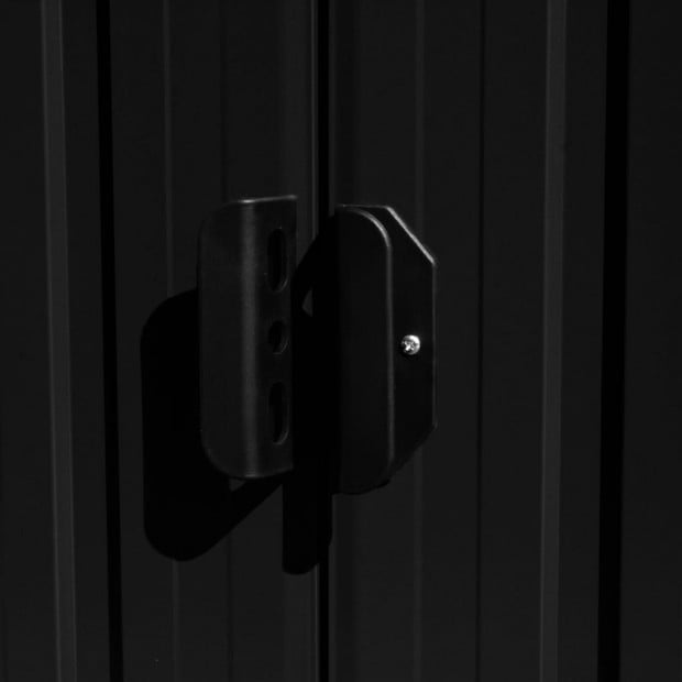 Garden Shed 257x597x178 Cm Metal Anthracite Image 3