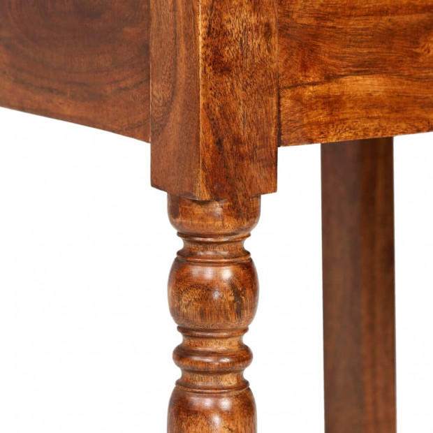 Dining Chairs 4 Pcs Solid Wood With Sheesham Finish Classic Image 6