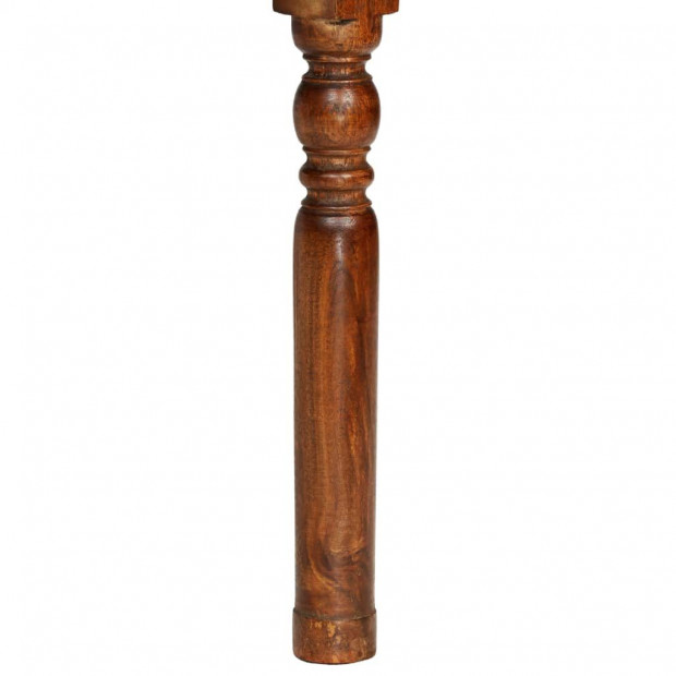 Dining Chairs 4 Pcs Solid Wood With Sheesham Finish Classic Image 7