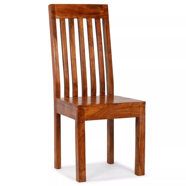 Dining Chairs 6 Pcs Solid Wood With Sheesham Finish Modern Image 8
